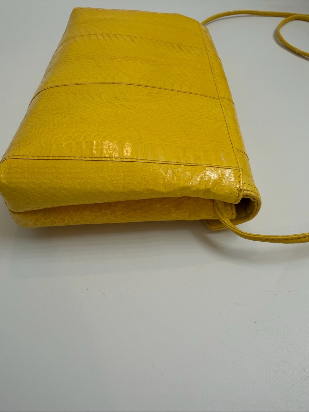 Vintage Genuine Snakeskin Crossbody Bag - Picture 14 of 16